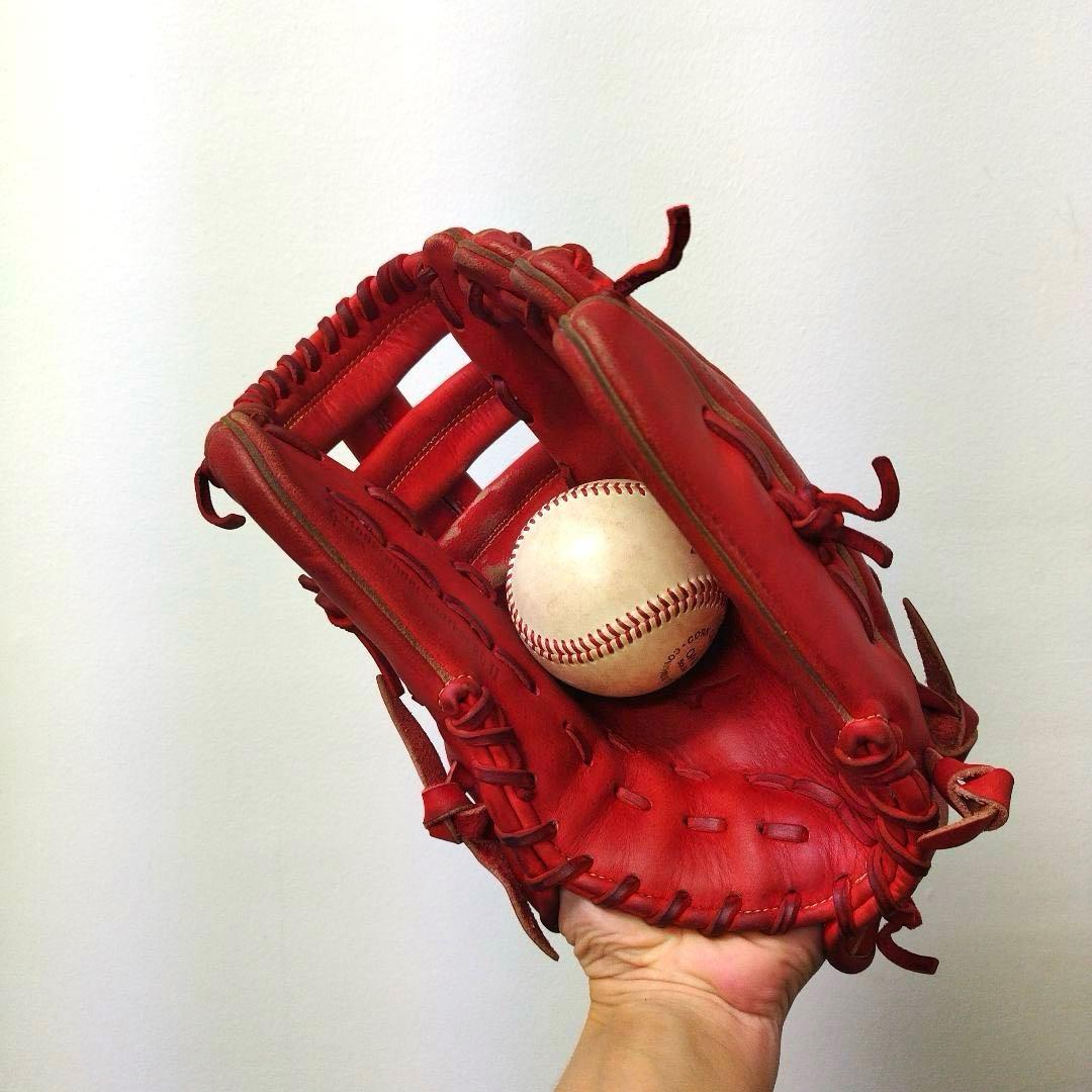 551 ミズノ グローバルエリート 即戦力 軟式 少年 外野手用グローブ