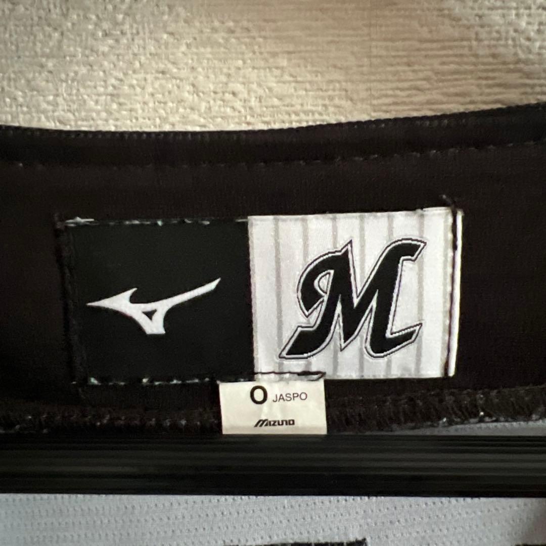 千葉ロッテマリーンズ 佐藤都志也 ブラックサマー ユニフォーム