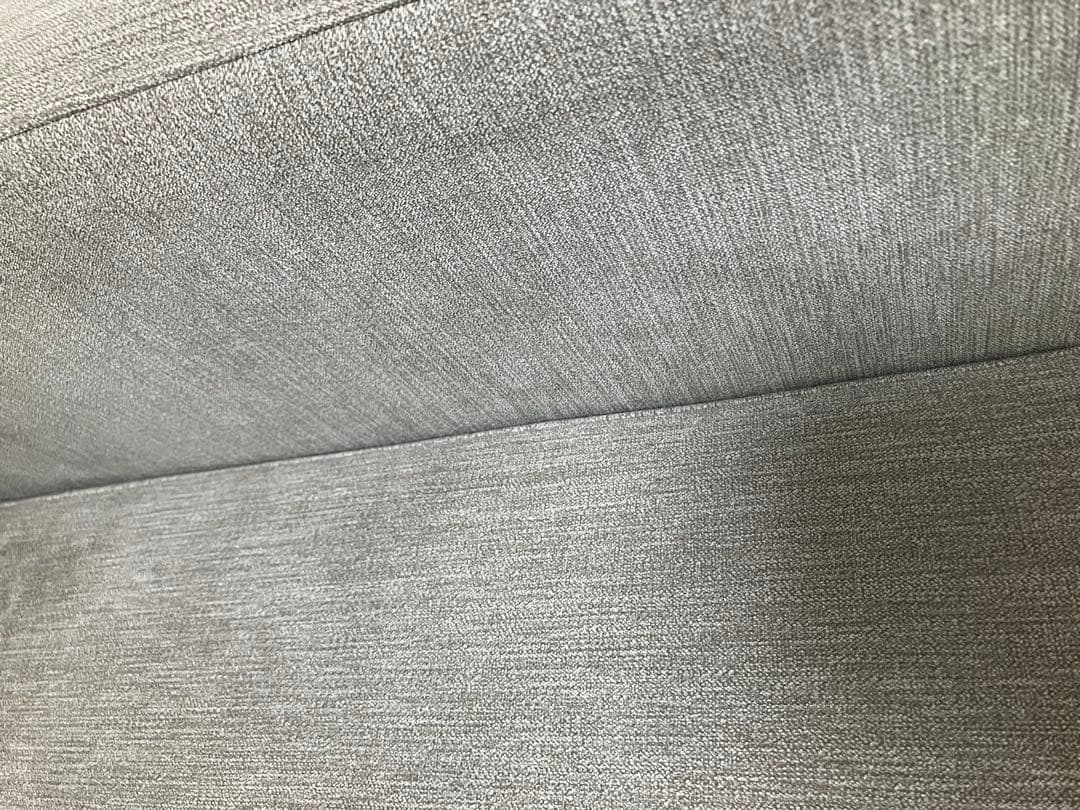 ニトリ 布張りカウチソファーベット(ノアーク2 GY)