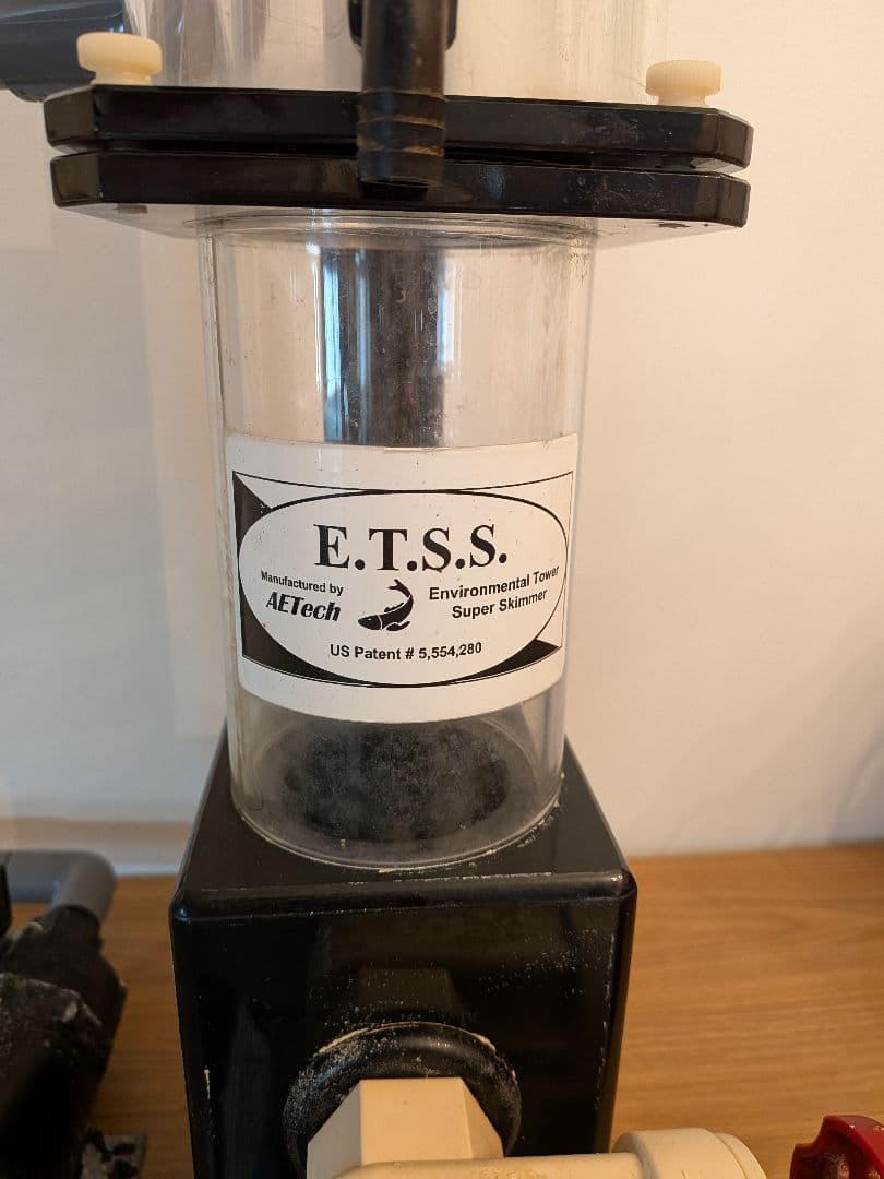 ETSSプロテインスキマー (海水魚用)+マグネットポンプ付き！売り切り御免！！