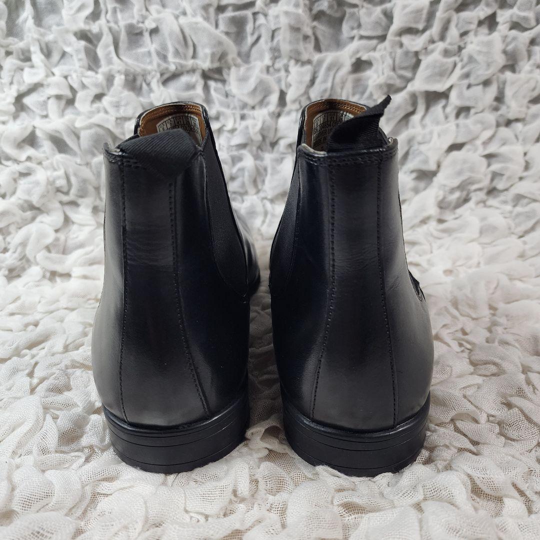 ガレ海未使用 スケッチャーズ ミラー ボリス サイドゴア レザー ブーツ