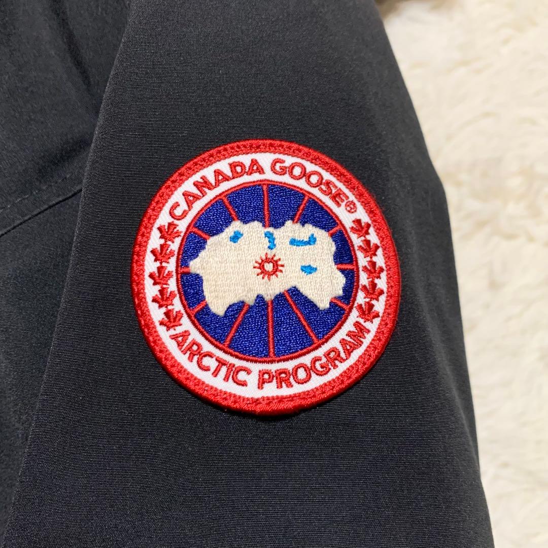 【希少サイズ】カナダグース ジャスパー 3438JM コヨーテファー 黒 L
