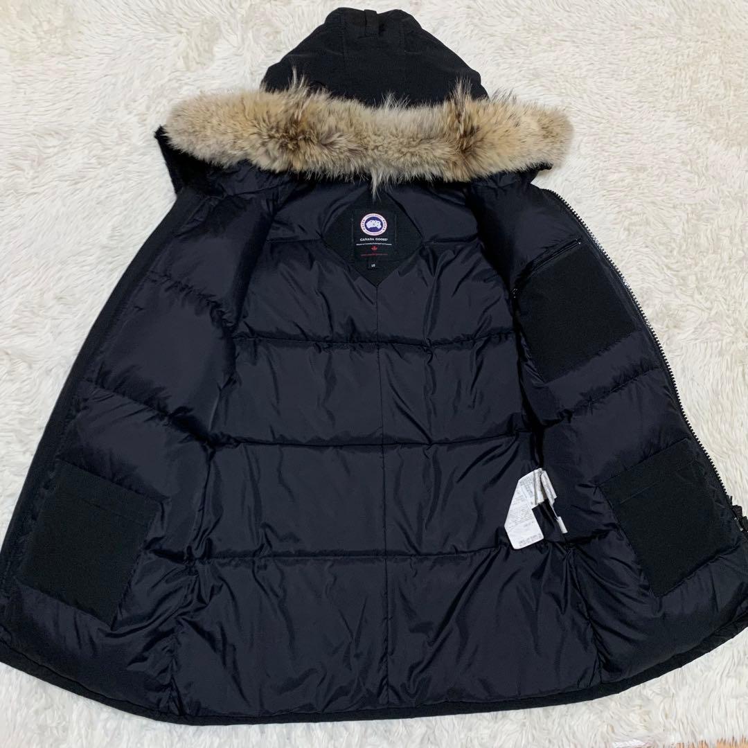 【希少サイズ】カナダグース ジャスパー 3438JM コヨーテファー 黒 L