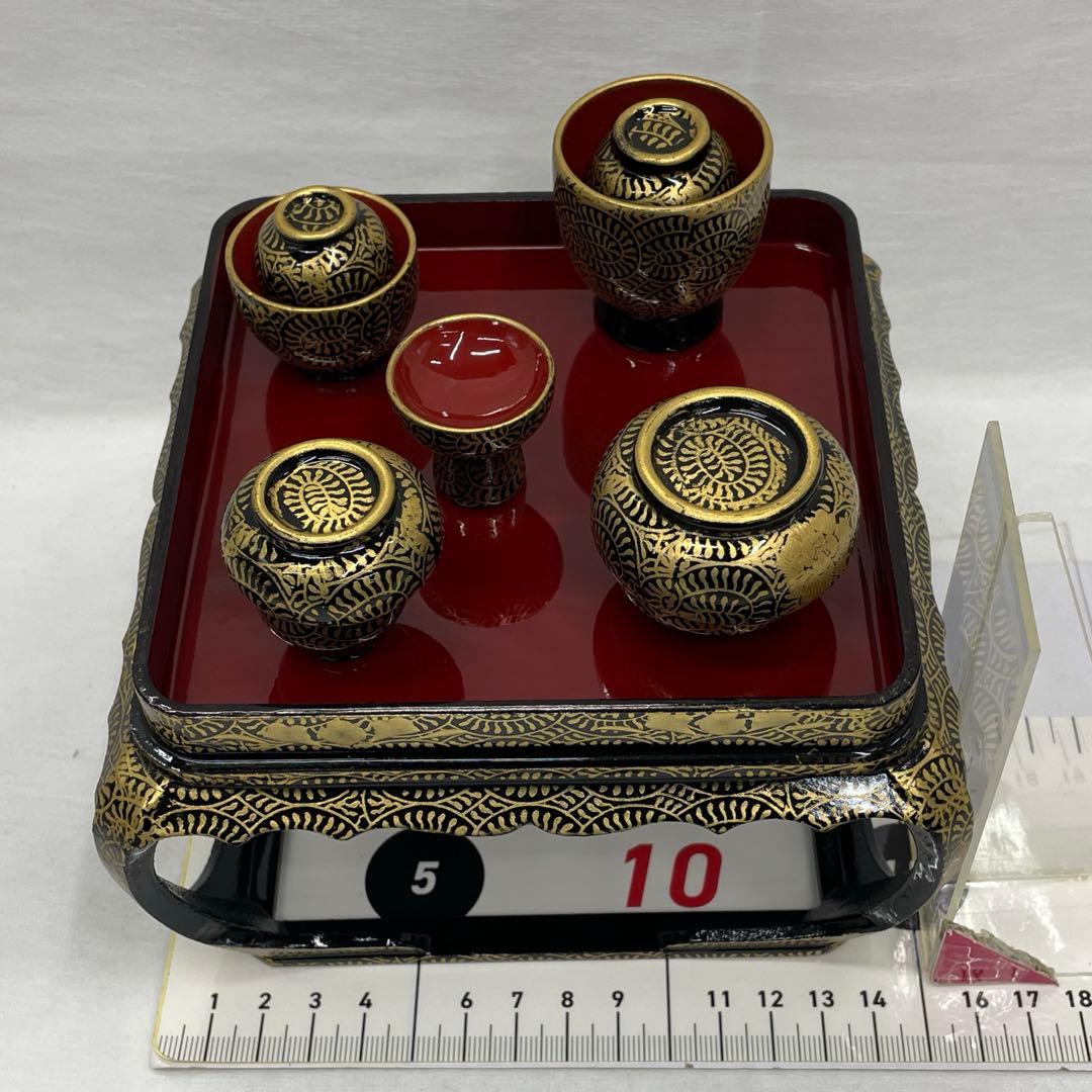 雛人形　桃の節句　雛道具　特大　本金　古代唐草