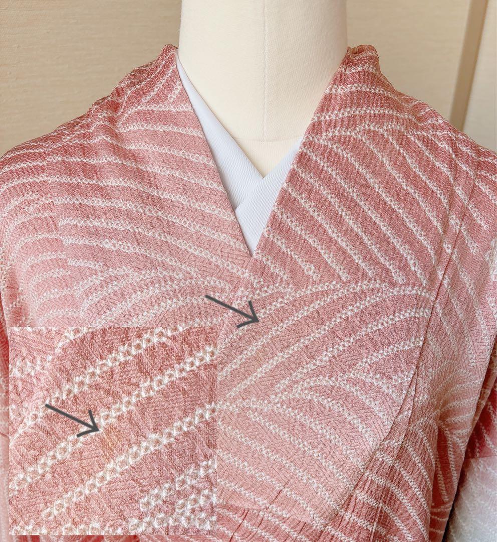 訪問着　フルセット　裄68 絞り　卒業式　入学式　礼装　袋帯 S M