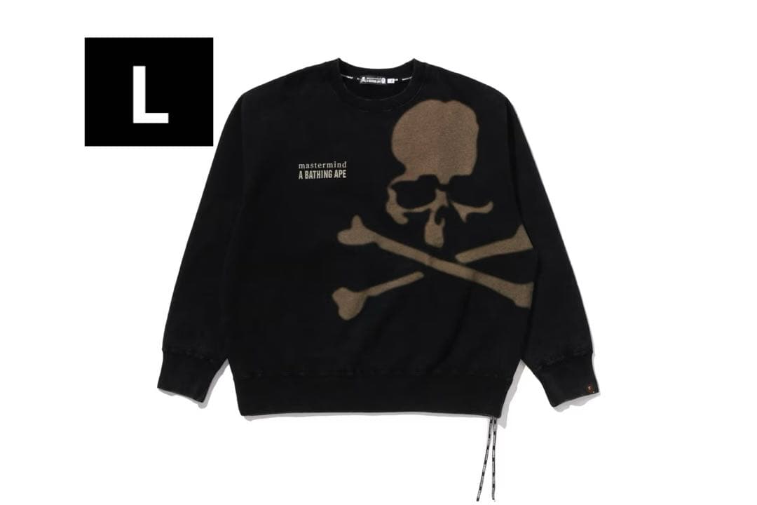トップス A BATHING APE mastermind CREWNECK M 18TH