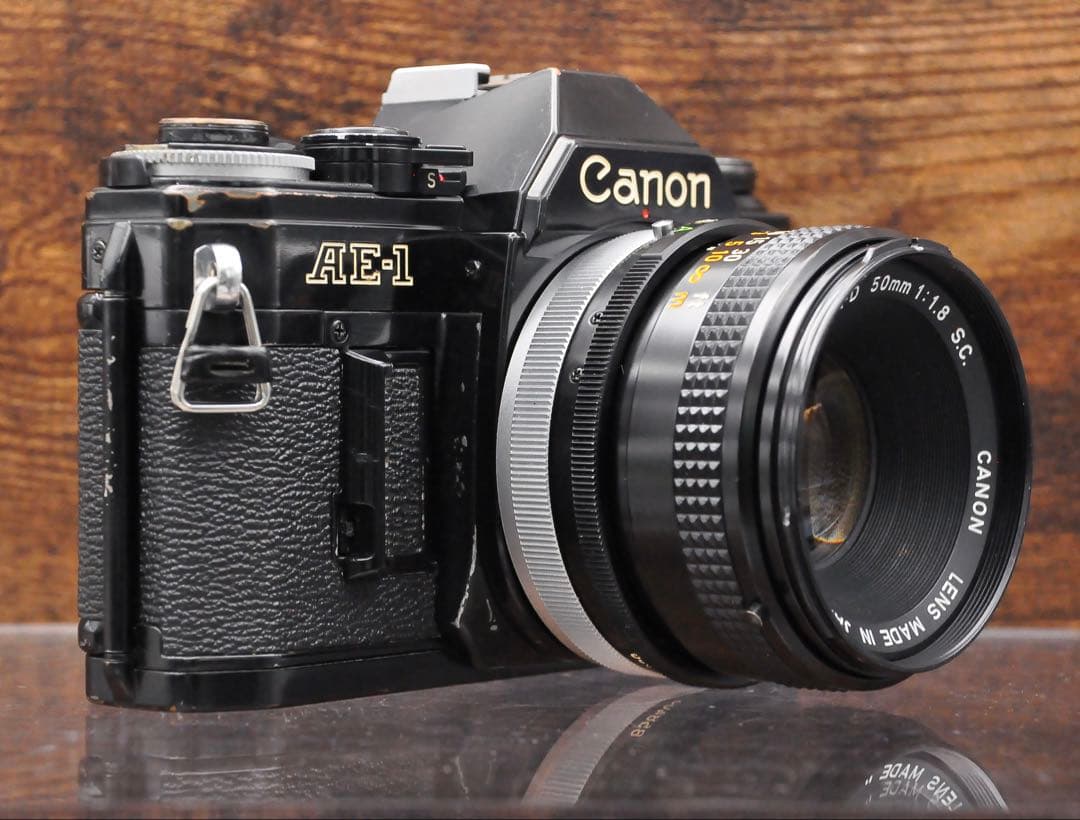 フイルムカメラ　Canon AE-1 動作品