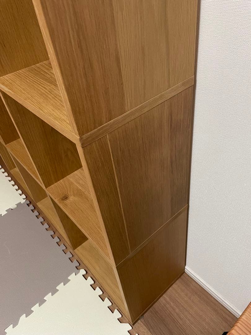 無印良品 スタッキングシェルフ 3段×3列 オーク材