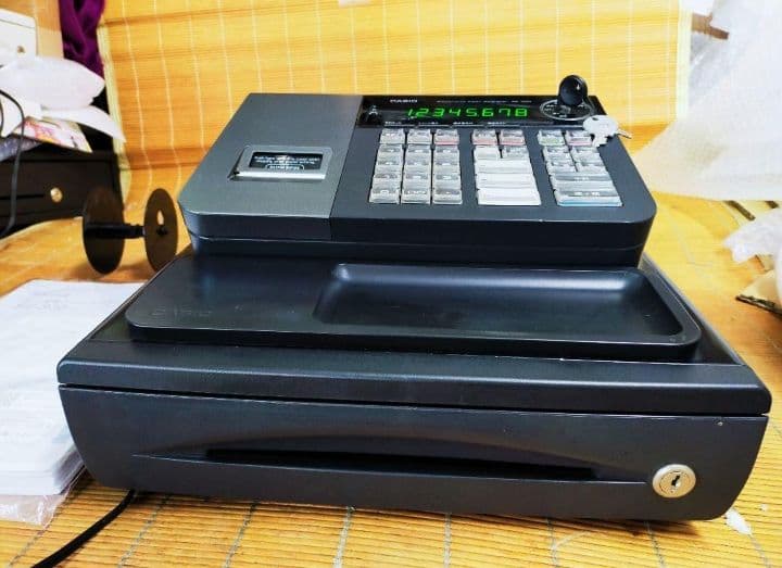 カシオレジスター　SE-S30　人気機種　コンパクト　送料無料　108001