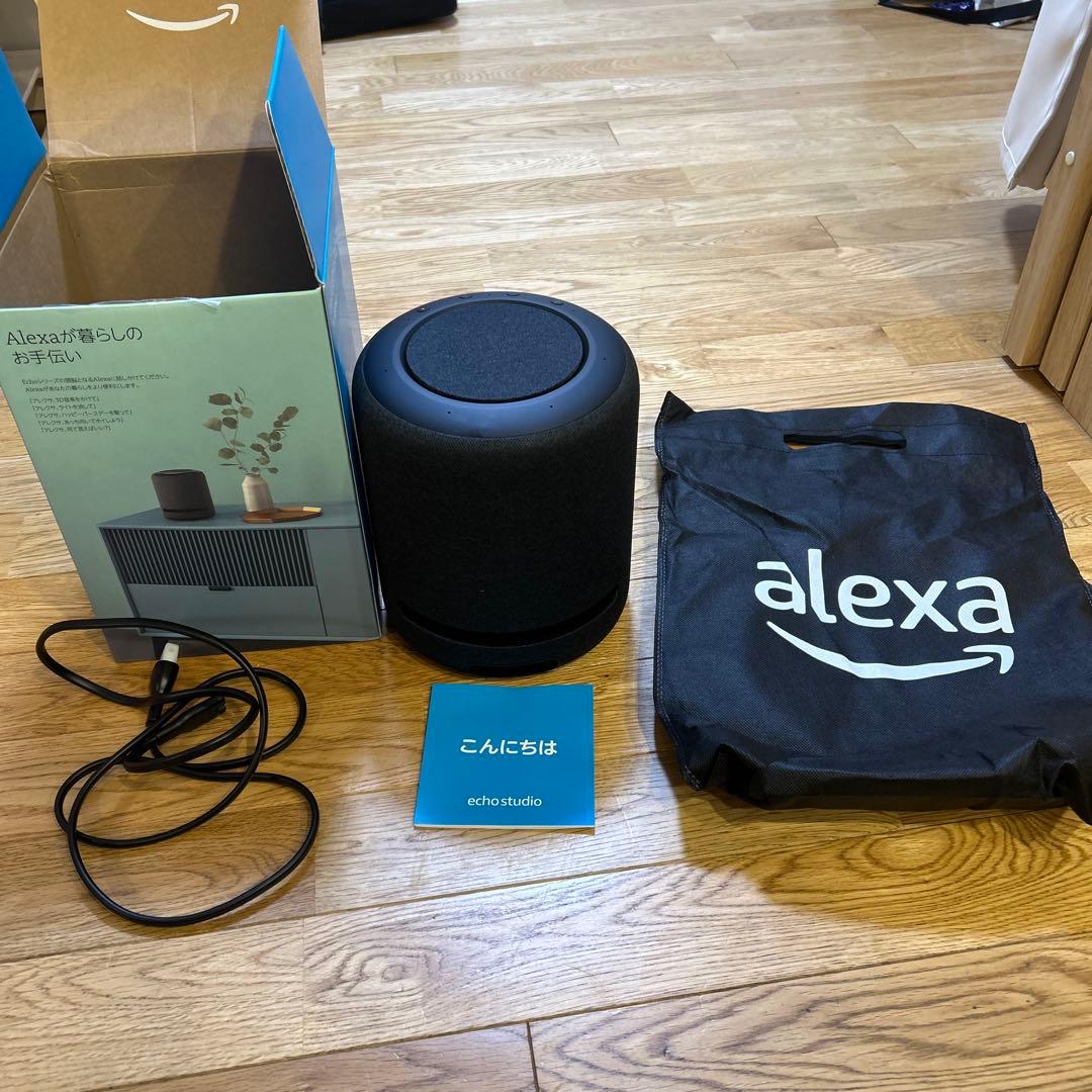 2*a様 （新品未開封）Echo Studio ブラック 元箱付き