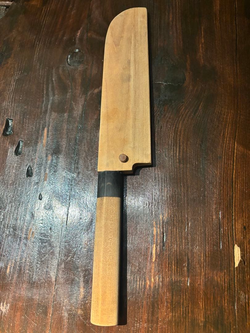 有次上製 鎌薄刃庖丁 6.5寸　19.5cm