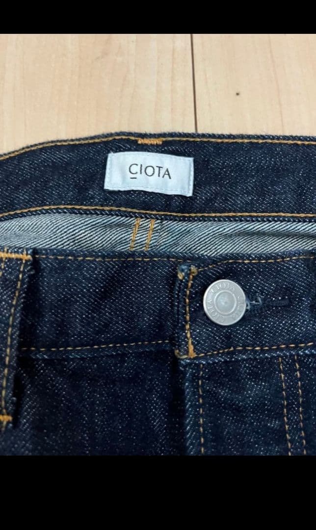 CIOTA ストレートジーンズ 30インチ