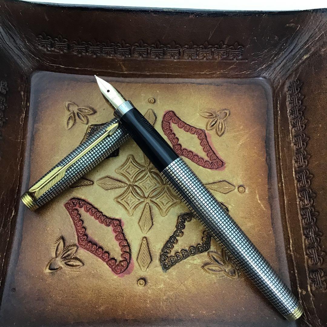 ❣️PARKERパーカー❣️75スターリングシルバー万年筆/ボーペンセット USA製