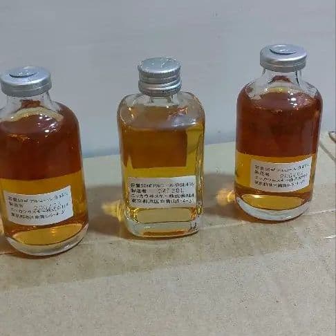 NIKKA フロムザバレル&ピュアモルトブラックミニボトル3本セット50ml