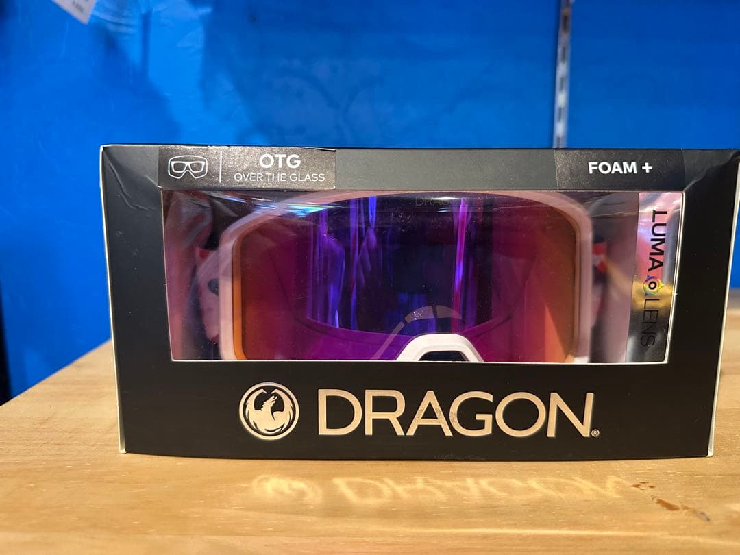 DRAGON OTG ゴーグル パープルレンズ