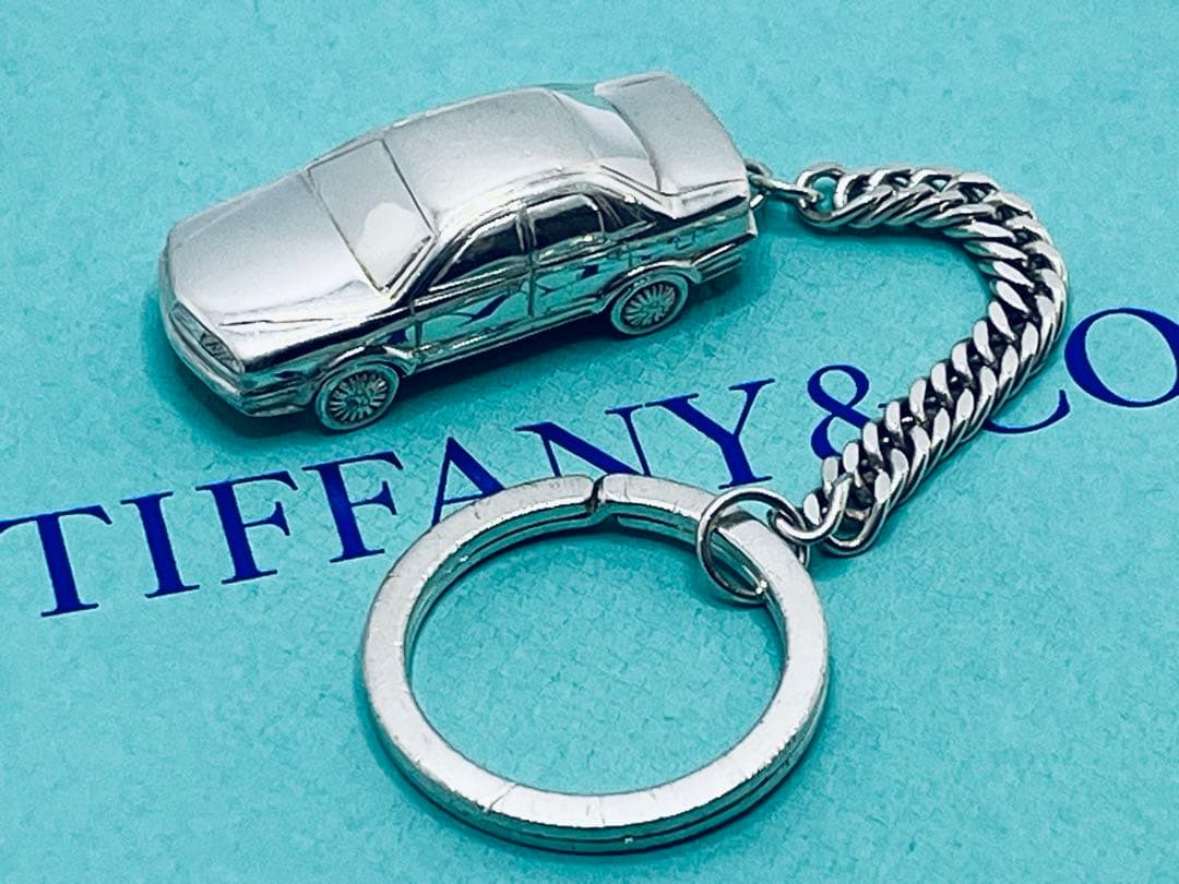 c074 希少　ティファニー　MITSUBISHI SIGMA キーホルダー