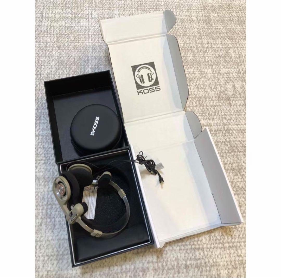 Koss Porta Pro 限定版オンイヤーヘッドホン交換用イヤーパッド付き