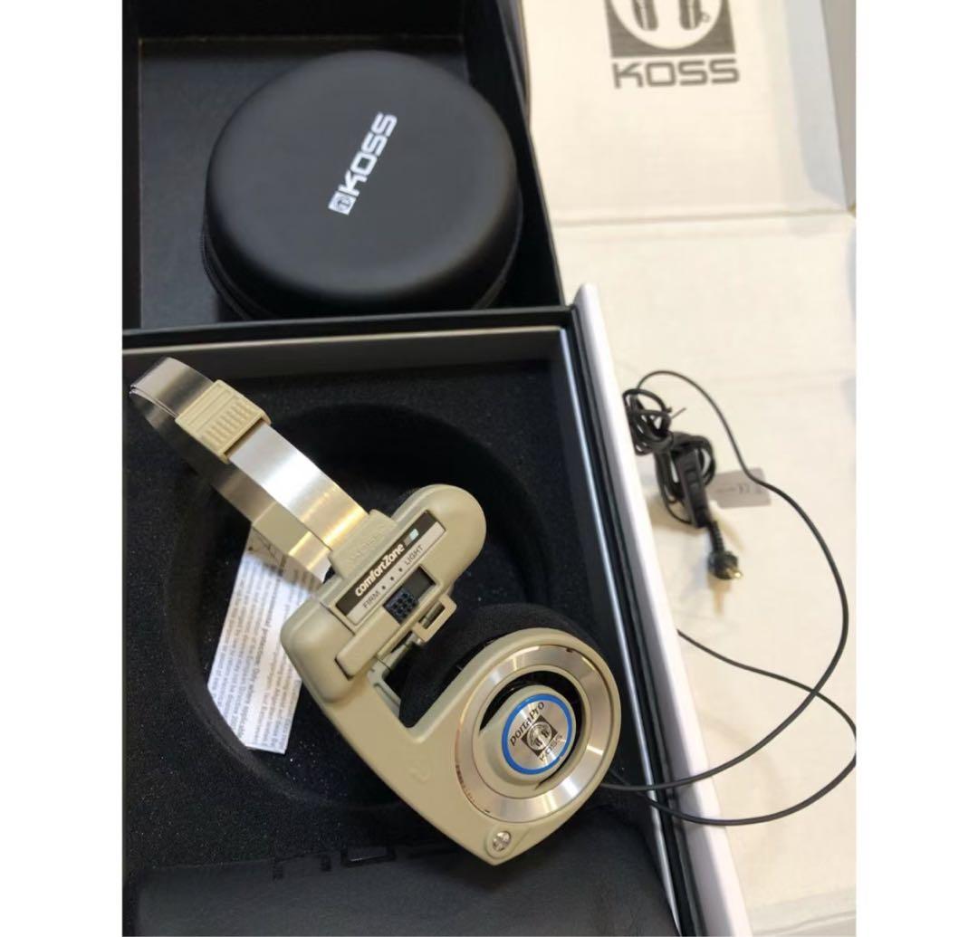 Koss Porta Pro 限定版オンイヤーヘッドホン交換用イヤーパッド付き