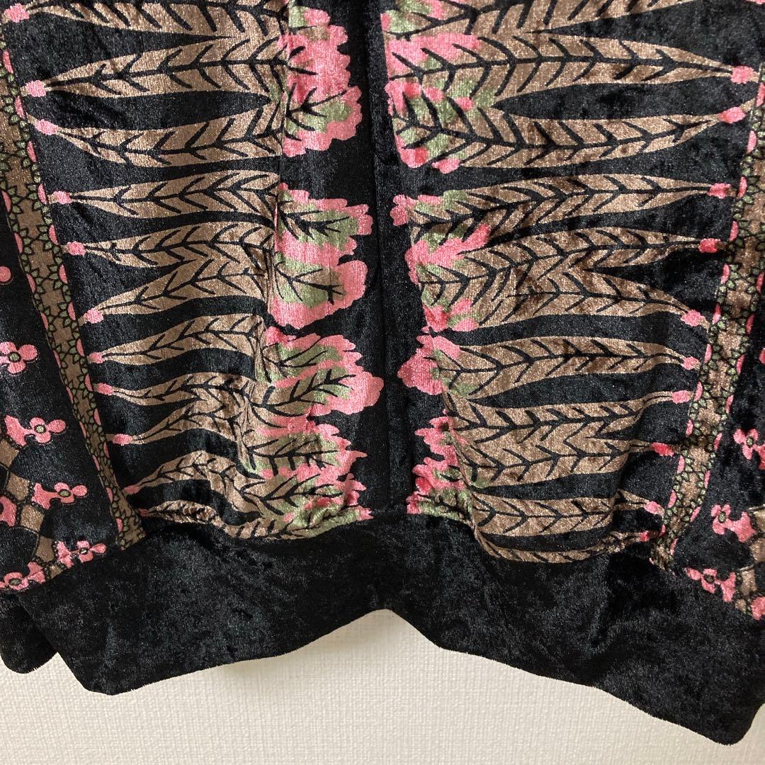 シェアースピリットshare spirit ベロアブルゾン