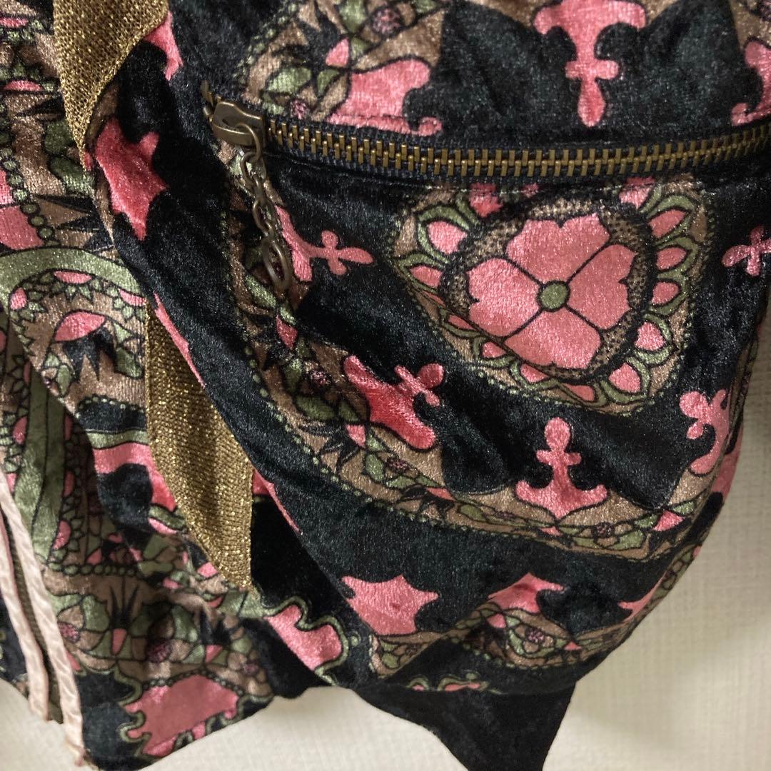 シェアースピリットshare spirit ベロアブルゾン