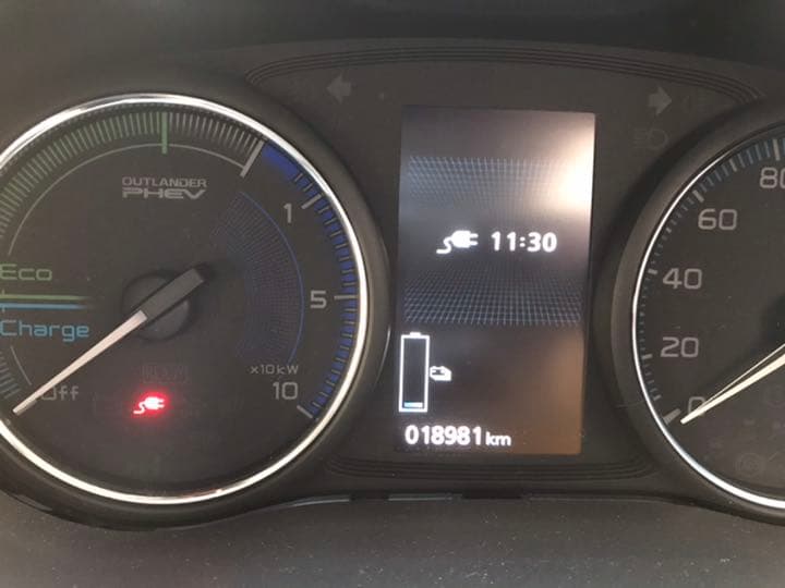 三菱アイミーブ　希少　100V 充電ケーブル　アウトランダーPHEV