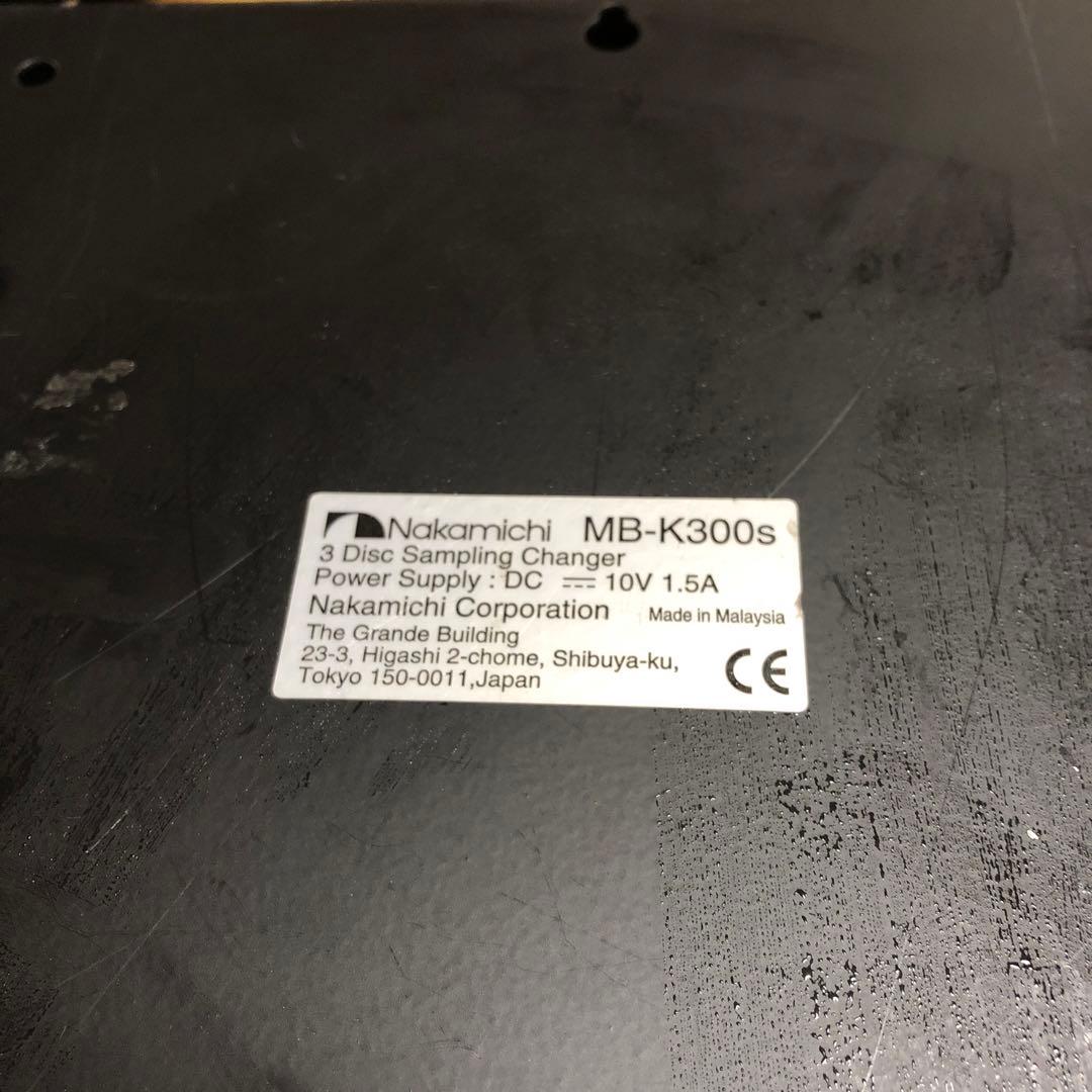 鍵紛失　Nakamichi ナカミチ CDプレーヤー MB-V300s