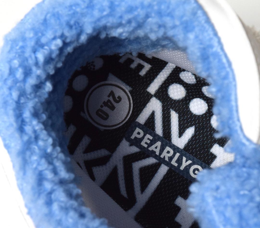 未使用4.1万 パーリーゲイツ ミドルカット ボア ゴルフシューズ 24cm