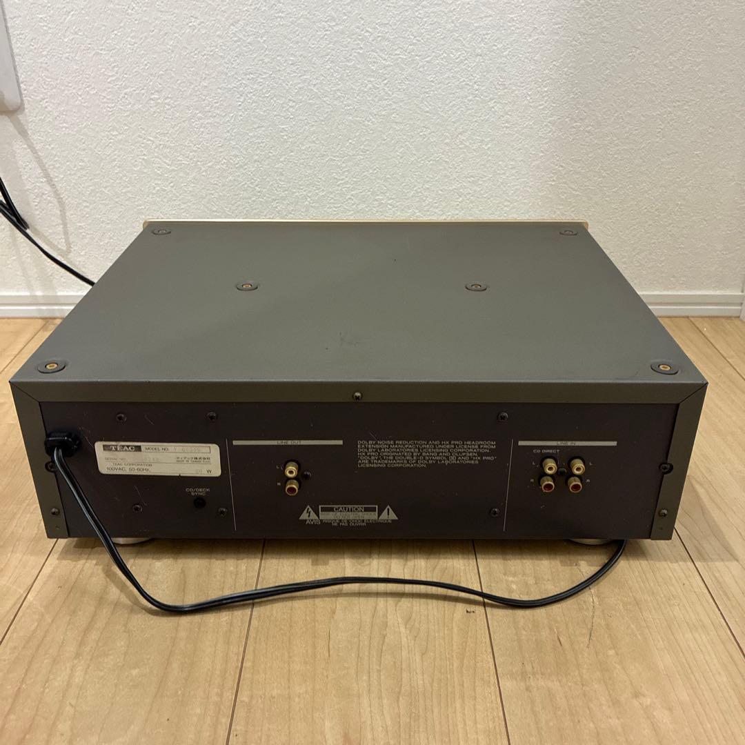 TEAC カセットデッキ V-6030S（ジャンク品）