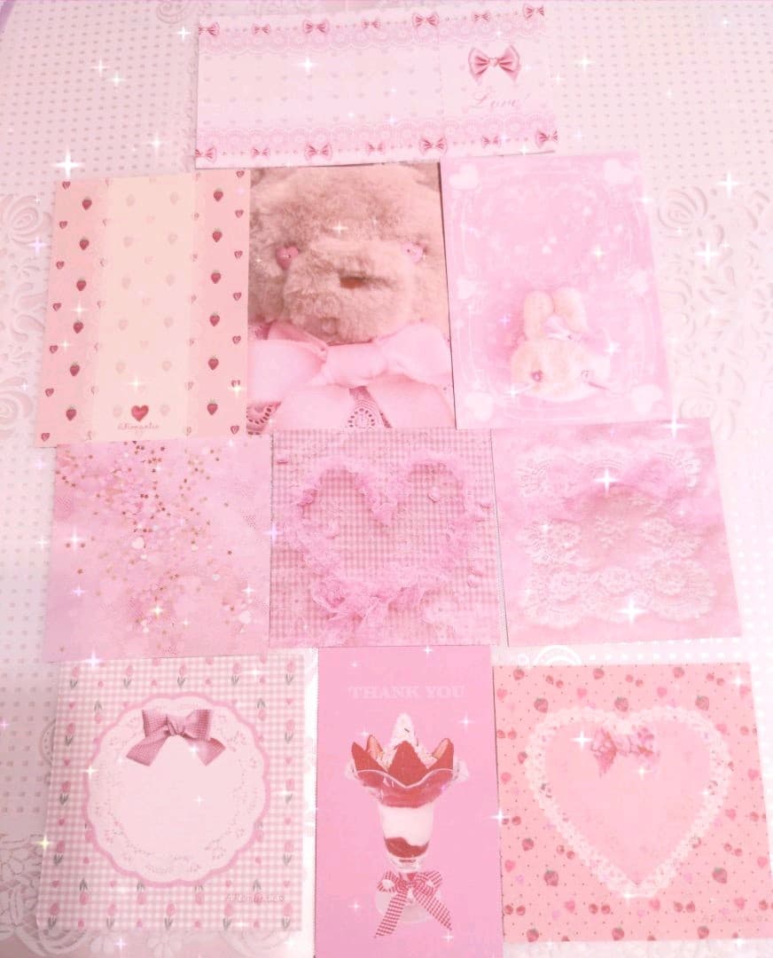 ユミ様ご確認用♥セール中♥新作ガーリーレトロガール♥可愛いバラメモ♯639