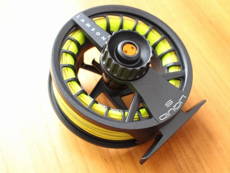 ラムソン リキッド Sシリーズ フライリール LQS-5+REEL-DYBRK