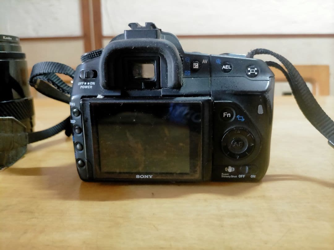 SONY α350 MINOLTAレンズ付き