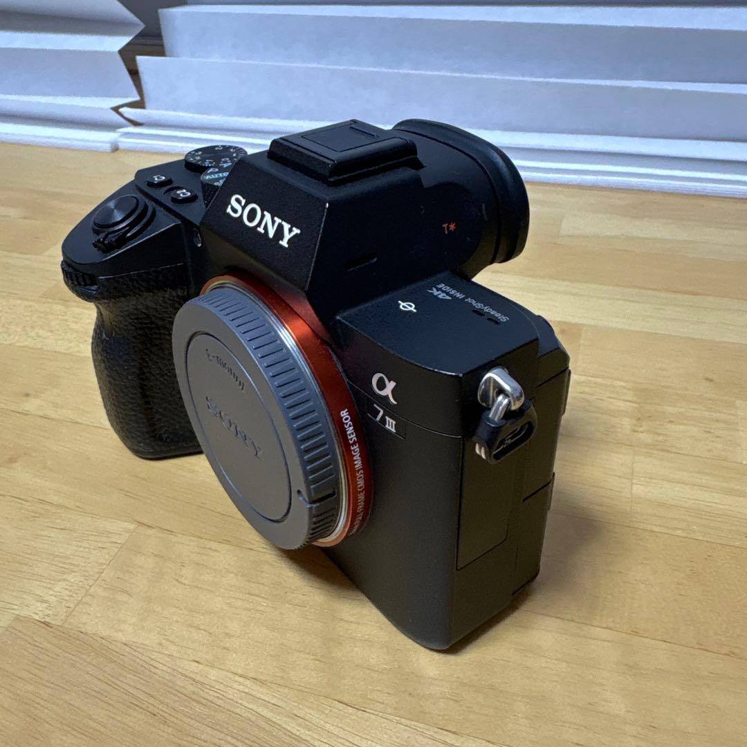 SONY α7ⅲ ボディ シャッター回数1122回