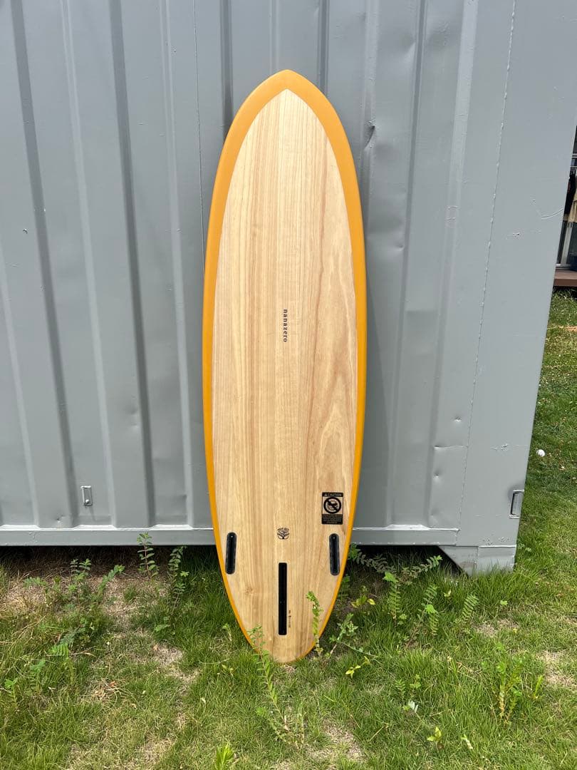 nanazero 6.6ミッドレングス　ナチュラルウッド/イエロー