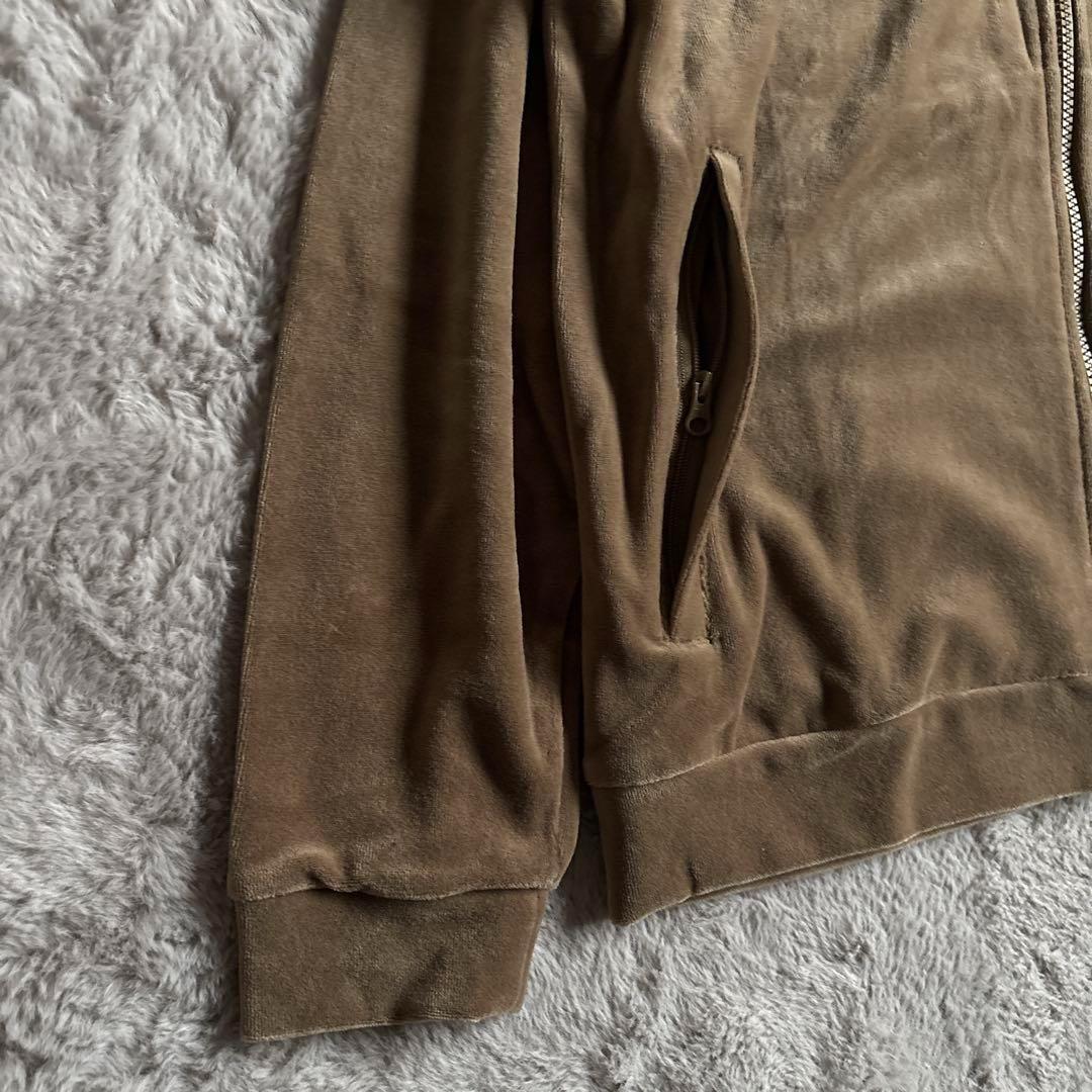 新品 人気モデル　PUMA プーマ ベロア セットアップ ブラウン M