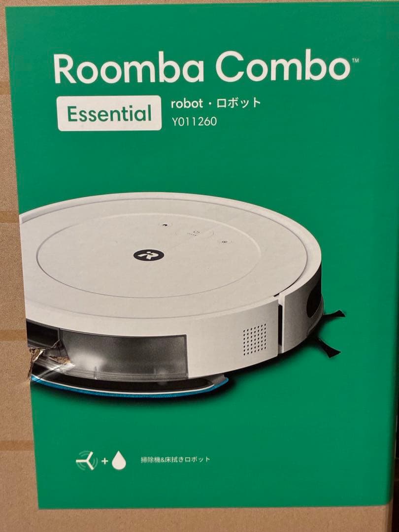 ルンバ　新品　Roomba Combo ロボット掃除機 本体 Y011260
