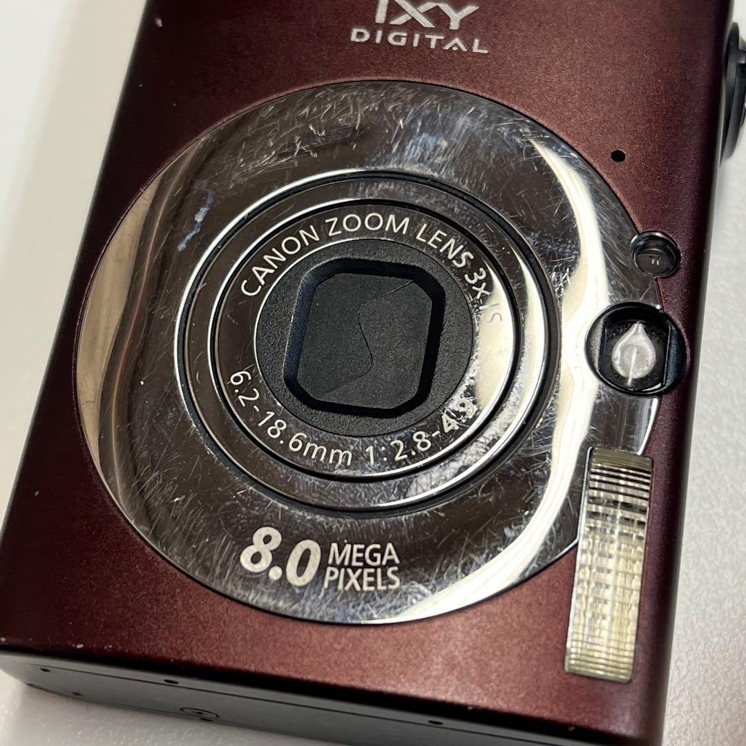 Canon IXY DIGITAL 20 ISコンパクトデジタルカメラ ブラウン