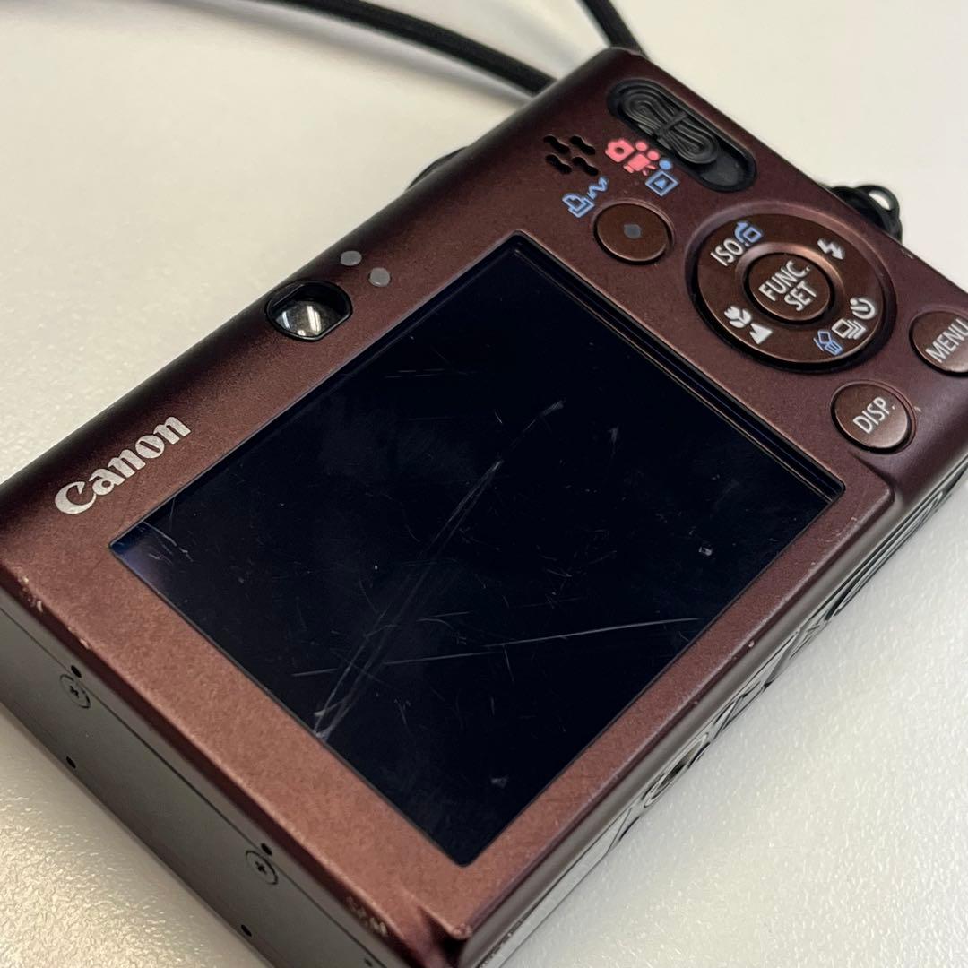 Canon IXY DIGITAL 20 ISコンパクトデジタルカメラ ブラウン