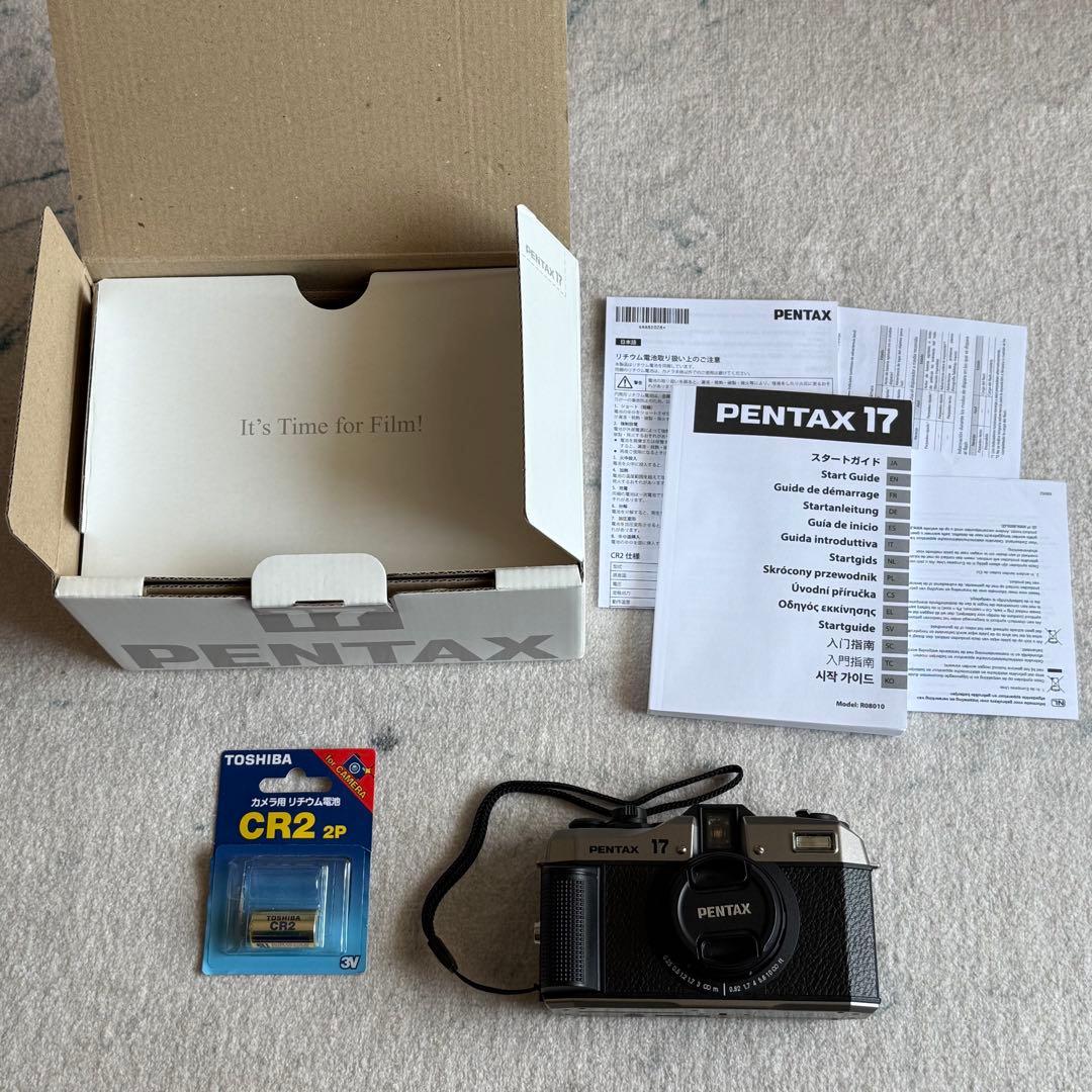 【美品】PENTAX 17 フィルムカメラ