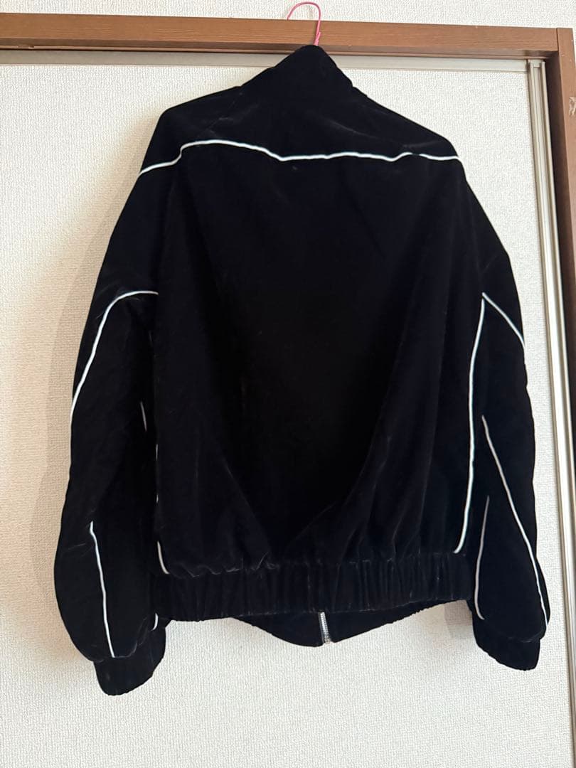 self-made-god 黒ベロアセットアップ 上のみ　Mサイズ