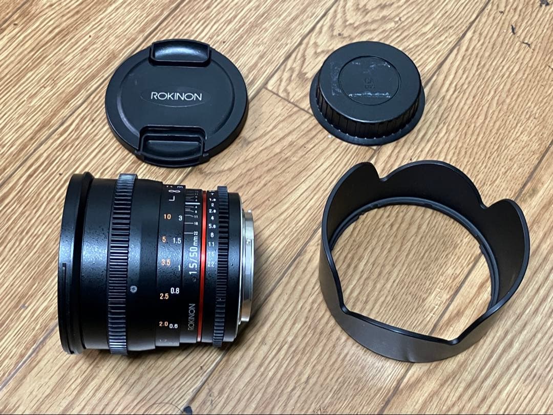 ROKINON/SAMYANG EF50mm T1.5 シネレンズ