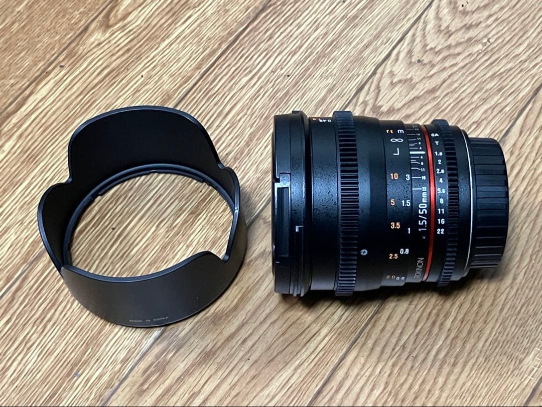 ROKINON/SAMYANG EF50mm T1.5 シネレンズ