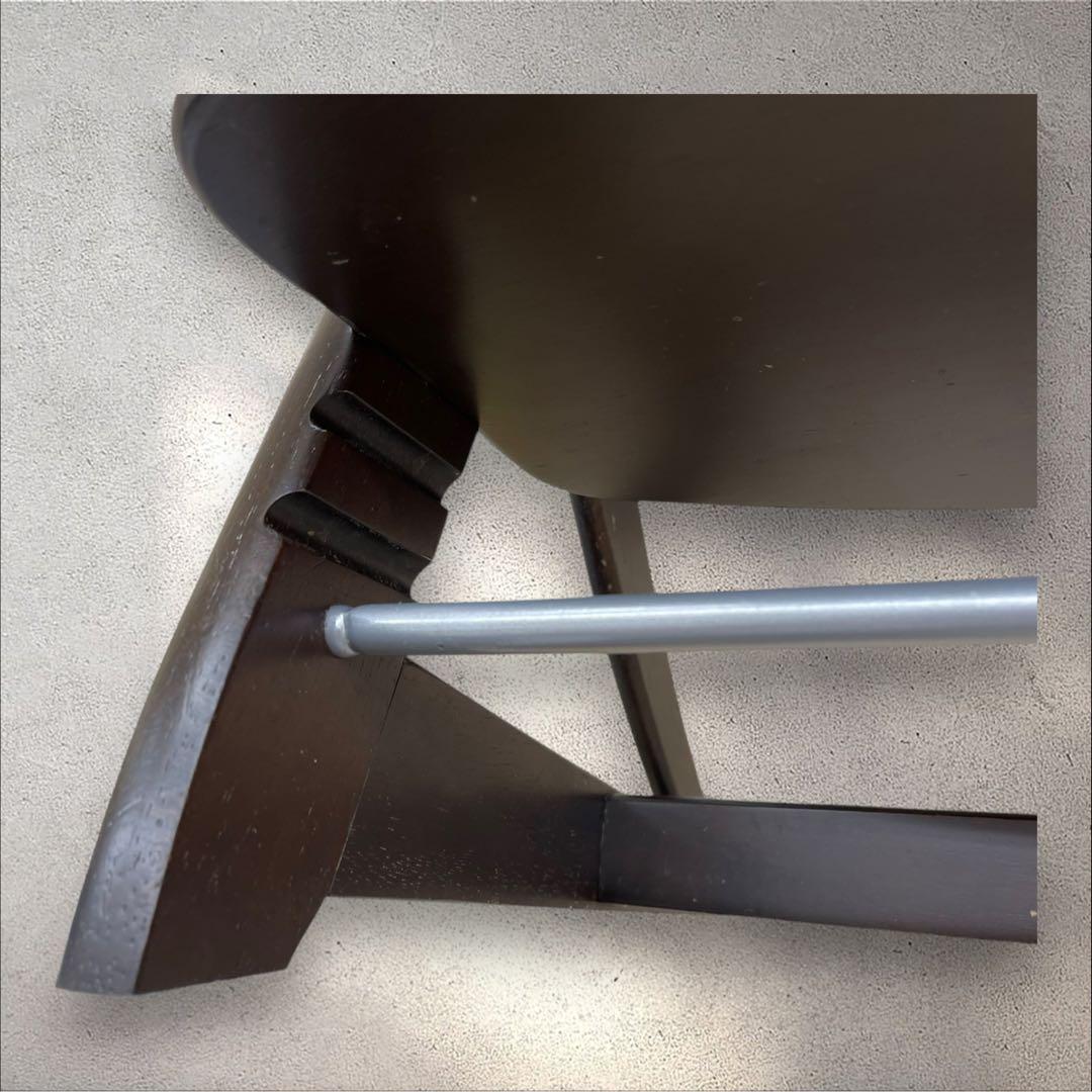 大和屋　すくすくチェア　イーエヌ　テーブルガード　ダークブラウン