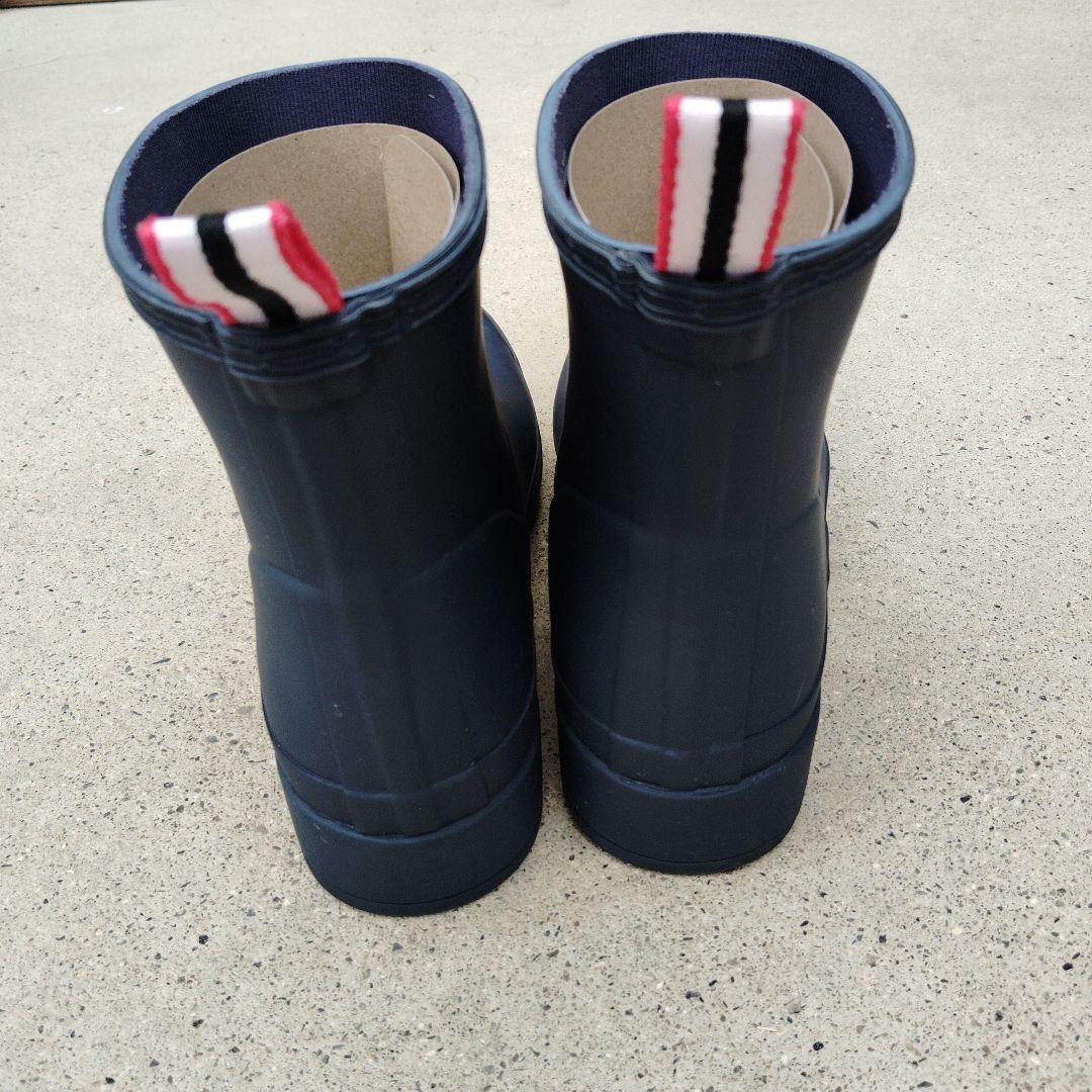 ハンター オリジナルプレイブーツ ショート ネイビー