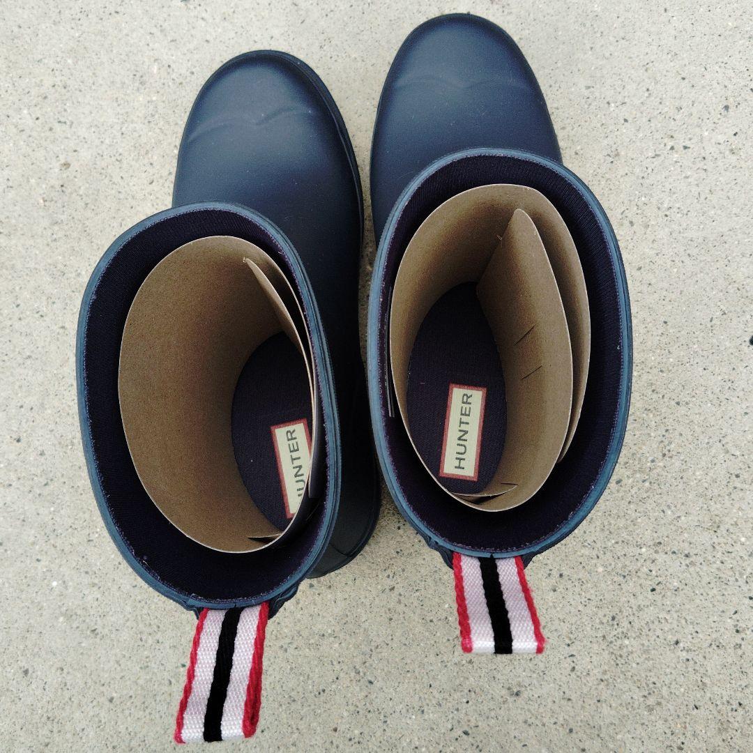 ハンター オリジナルプレイブーツ ショート ネイビー