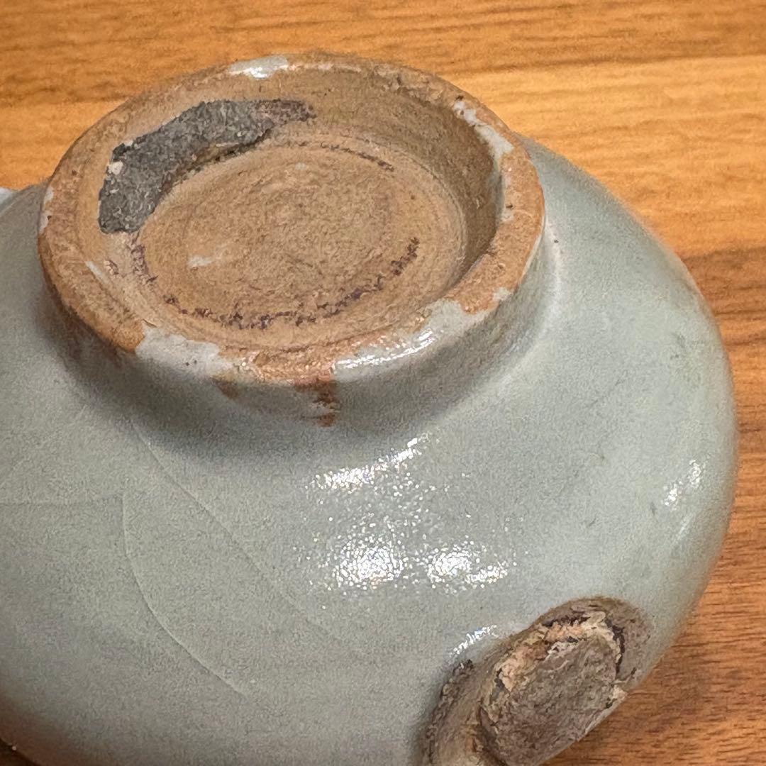 中国で購入　焼き物　青磁