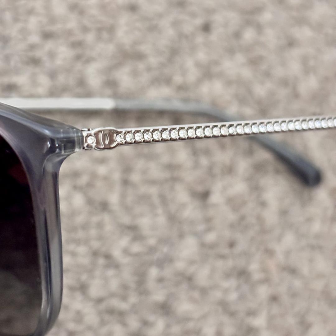 CHANEL シャネル サングラス ココマーク ストーン装飾 正規品