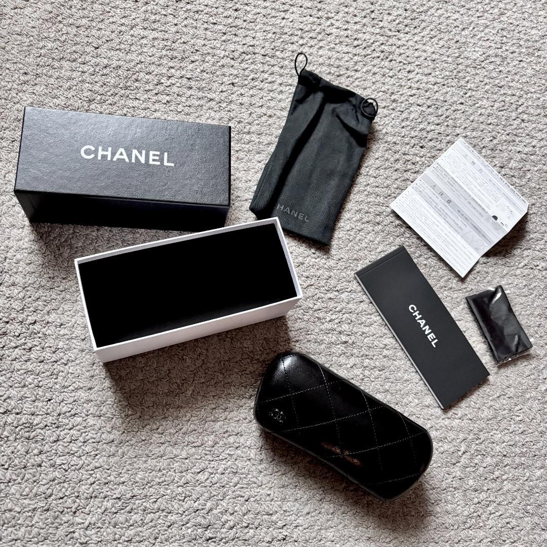 CHANEL シャネル サングラス ココマーク ストーン装飾 正規品