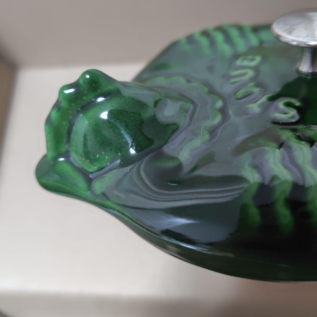 ストウブ　スモールチキンココット　バジル②