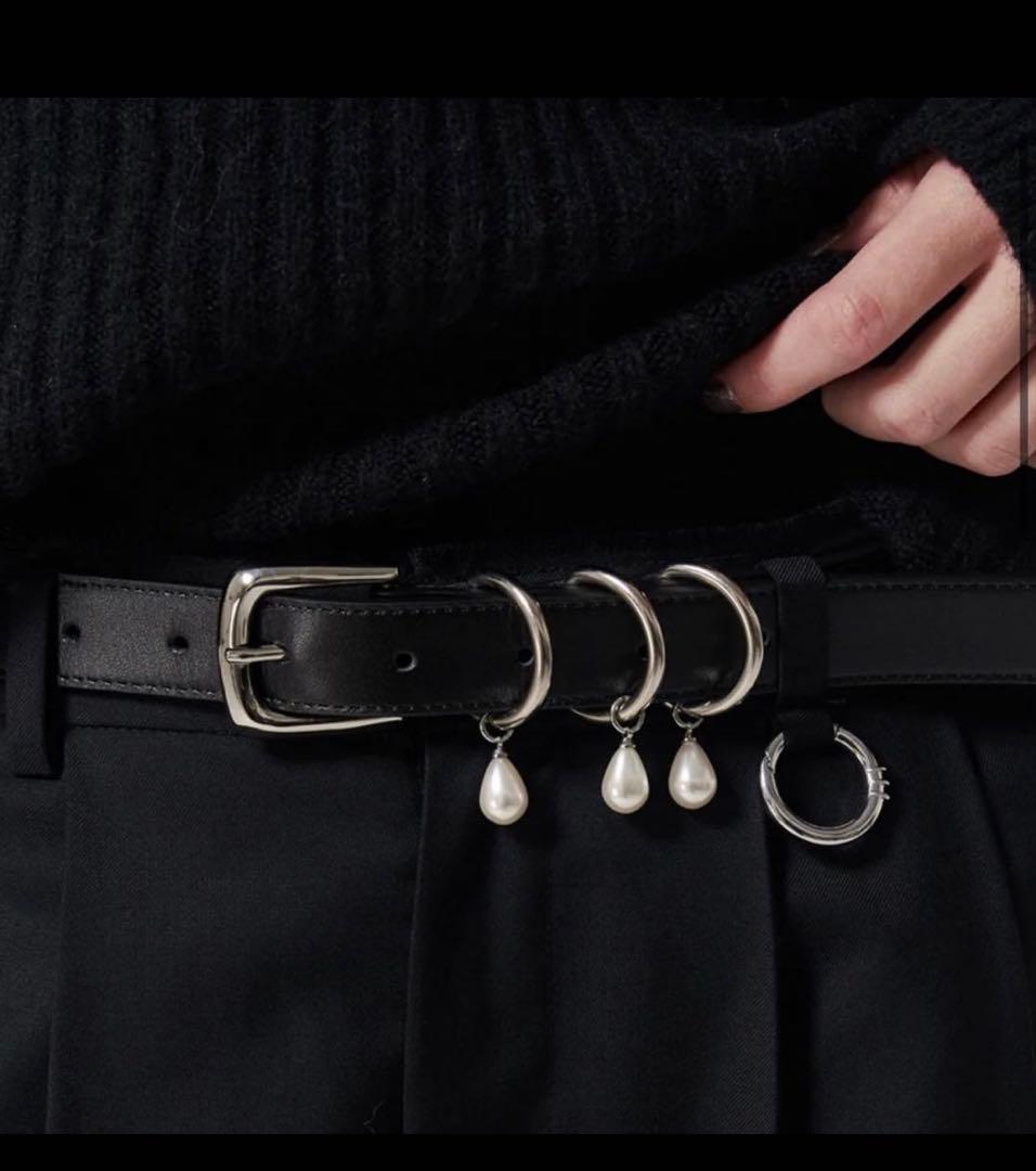 Jose moon D BELT with PEARL ベルト