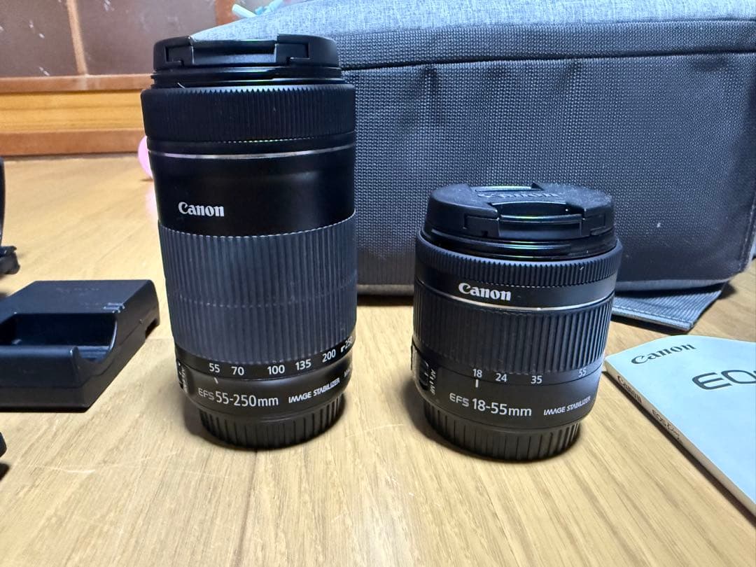 Canon kiss x9i Wレンズセット (三脚付き)